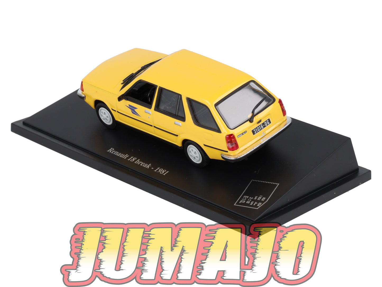 PTT31 Voiture 1/43 Atlas VEHICULES POSTAUX : RENAULT 18 Break 1981