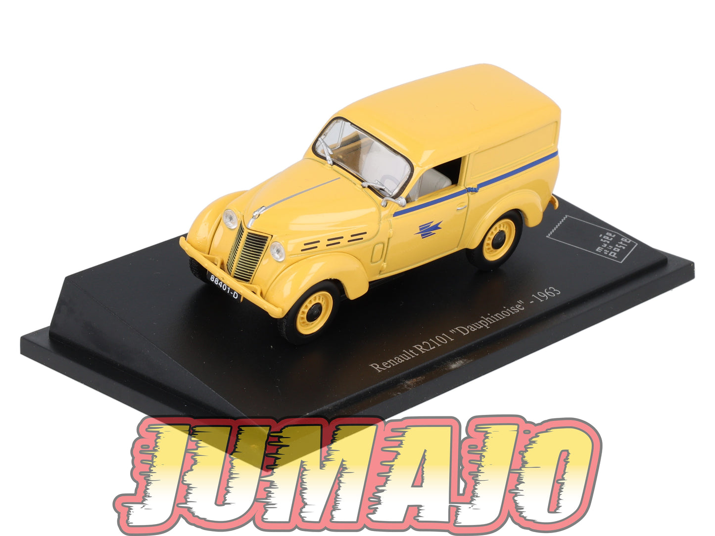 PTT33 Voiture 1/43 Atlas VEHICULES POSTAUX : RENAULT R2101 Dauphinoise 1963