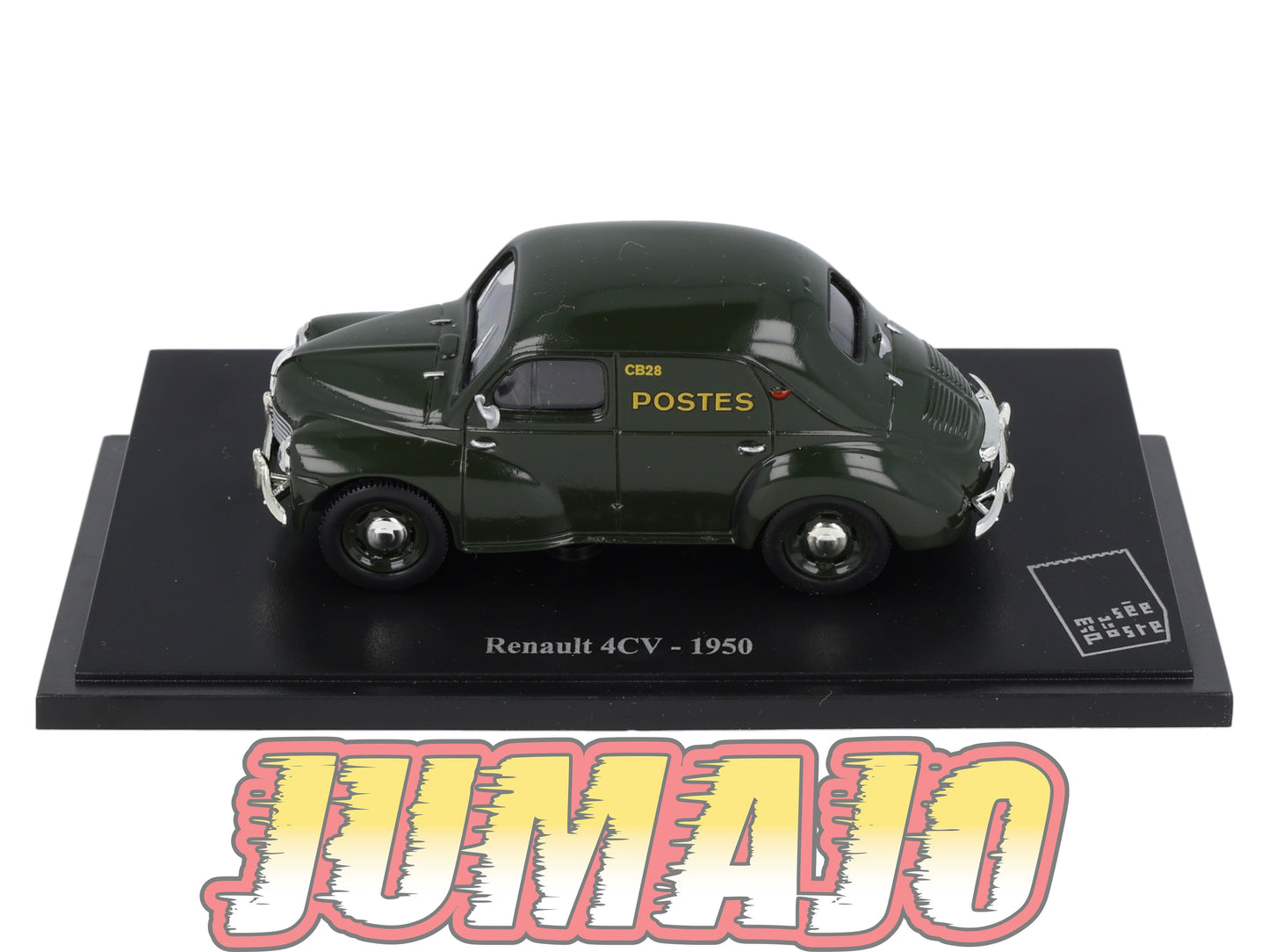 PTT34 Voiture 1/43 Atlas VEHICULES POSTAUX : RENAULT 4CV 1950