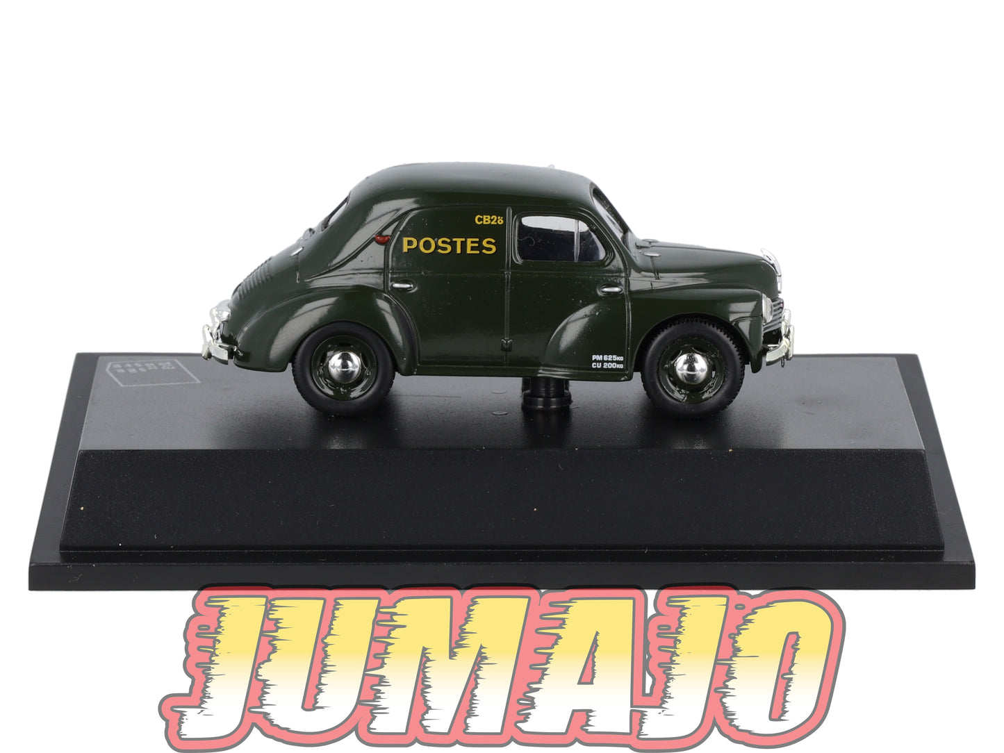PTT34 Voiture 1/43 Atlas VEHICULES POSTAUX : RENAULT 4CV 1950