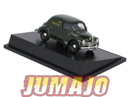 PTT34 Voiture 1/43 Atlas VEHICULES POSTAUX : RENAULT 4CV 1950
