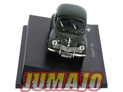 PTT34 Voiture 1/43 Atlas VEHICULES POSTAUX : RENAULT 4CV 1950