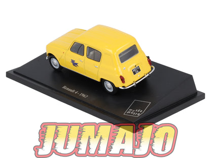 PTT35 Voiture 1/43 Atlas VEHICULES POSTAUX : RENAULT 4L 1962