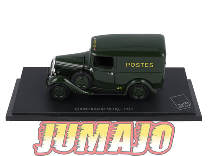 PTT36 Voiture 1/43 Atlas VEHICULES POSTAUX : CITROËN Rosalie 500KG 1934