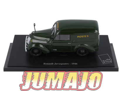 PTT3 Voiture 1/43 Atlas VEHICULES POSTAUX : RENAULT Juvaquatre 1946
