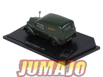 PTT3 Voiture 1/43 Atlas VEHICULES POSTAUX : RENAULT Juvaquatre 1946