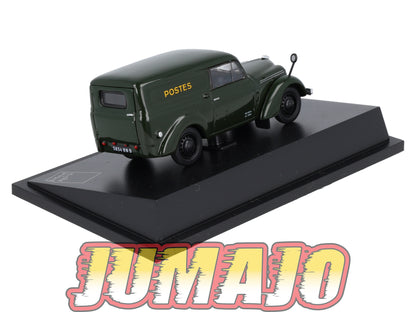 PTT3 Voiture 1/43 Atlas VEHICULES POSTAUX : RENAULT Juvaquatre 1946