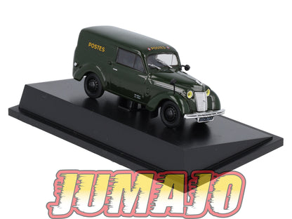 PTT3 Voiture 1/43 Atlas VEHICULES POSTAUX : RENAULT Juvaquatre 1946