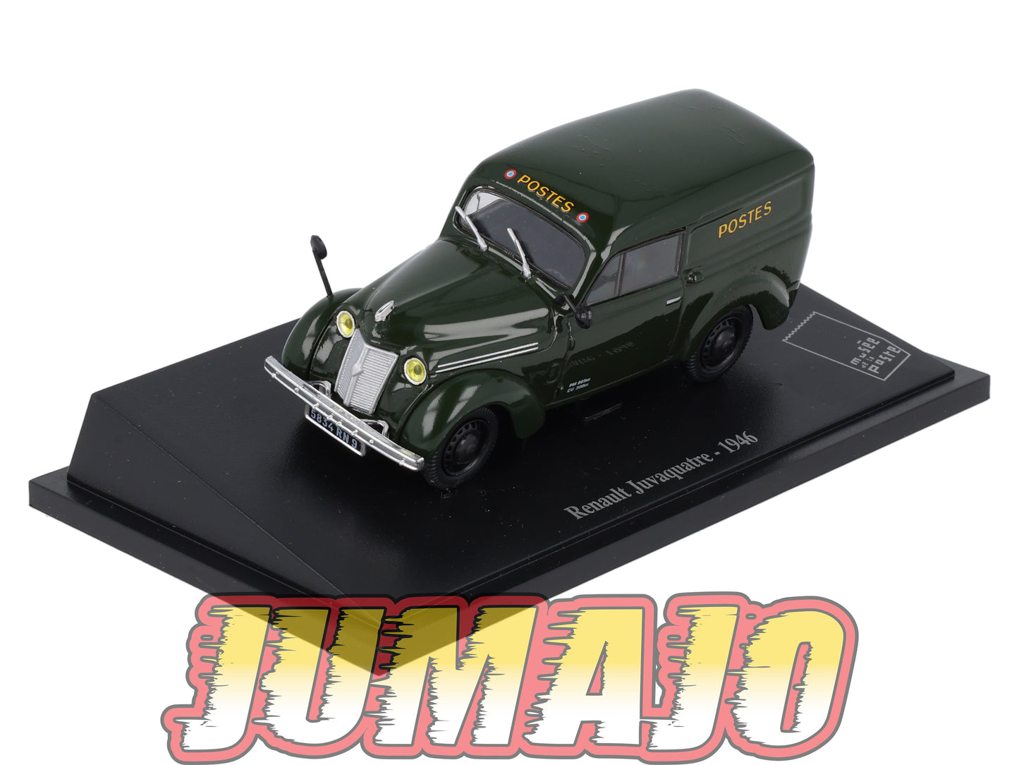 PTT3 Voiture 1/43 Atlas VEHICULES POSTAUX : RENAULT Juvaquatre 1946