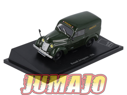PTT3 Voiture 1/43 Atlas VEHICULES POSTAUX : RENAULT Juvaquatre 1946