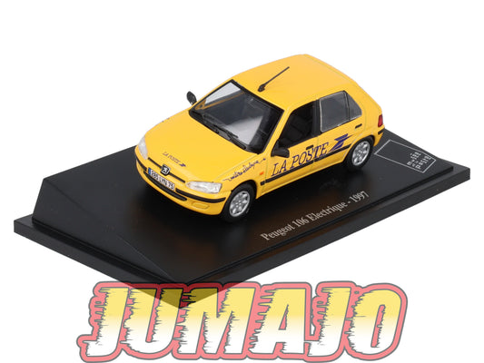 PTT41 Voiture 1/43 Atlas VEHICULES POSTAUX PEUGEOT 106 Electrique 1997