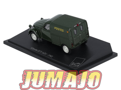PTT42 Voiture 1/43 Atlas VEHICULES POSTAUX : CITROËN 2CV AZU 1962