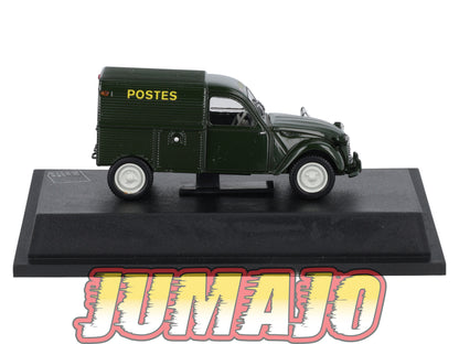 PTT42 Voiture 1/43 Atlas VEHICULES POSTAUX : CITROËN 2CV AZU 1962