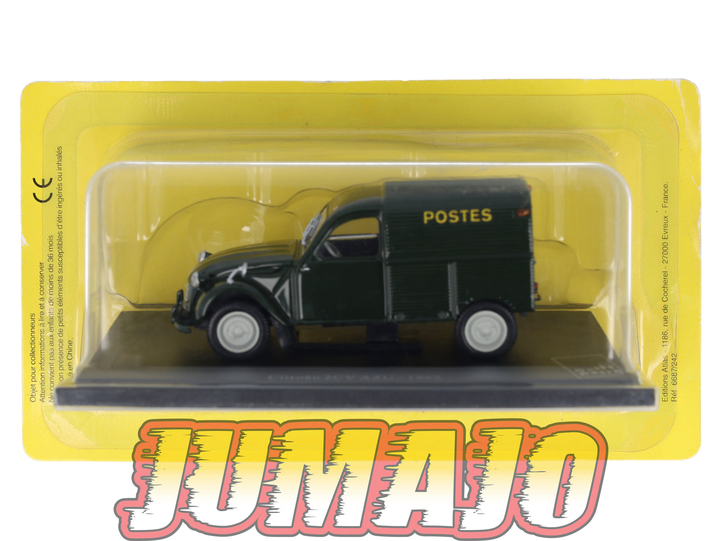 PTT42 Voiture 1/43 Atlas VEHICULES POSTAUX : CITROËN 2CV AZU 1962