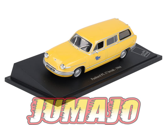 PTT45 Voiture 1/43 Atlas VEHICULES POSTAUX : PANHARD PL17 Break 1964