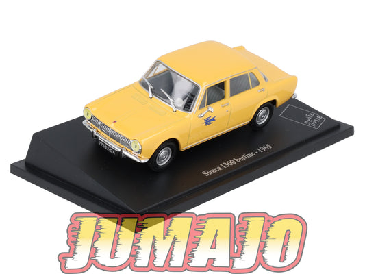 PTT46 Voiture 1/43 Atlas VEHICULES POSTAUX : SIMCA 1300 1965