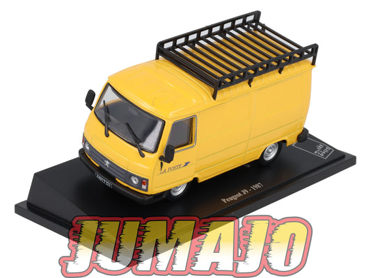 PTT47 Voiture 1/43 Atlas VEHICULES POSTAUX : PEUGEOT J9 1987