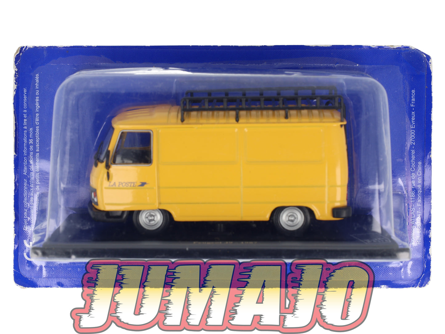 PTT47 Voiture 1/43 Atlas VEHICULES POSTAUX : PEUGEOT J9 1987