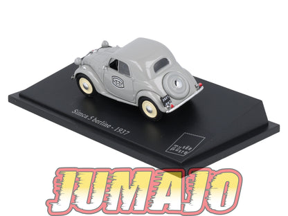 PTT50 Voiture 1/43 Atlas VEHICULES POSTAUX : SIMCA 5 Berline 1937