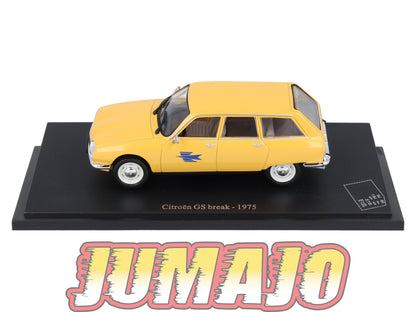 PTT53 Voiture 1/43 Atlas VEHICULES POSTAUX : CITROËN GS Break 1975