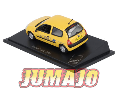 PTT56 Voiture 1/43 Atlas VEHICULES POSTAUX : RENAULT Clio II 2002