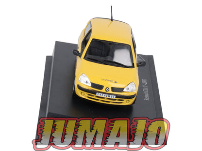 PTT56 Voiture 1/43 Atlas VEHICULES POSTAUX : RENAULT Clio II 2002