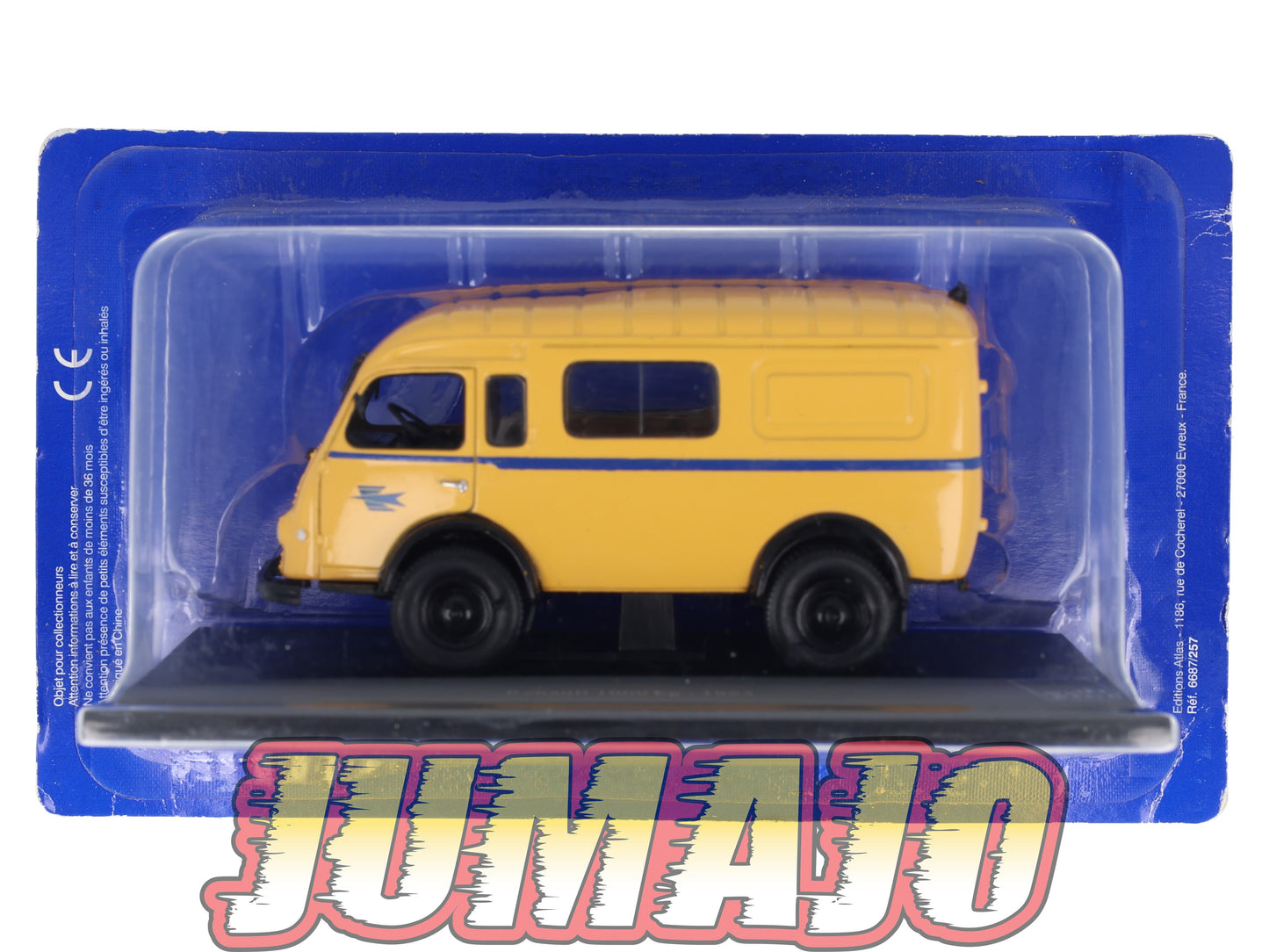 PTT57 Voiture 1/43 Atlas VEHICULES POSTAUX : RENAULT 1000KG 1963