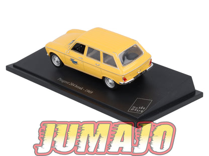 PTT58 Voiture 1/43 Atlas VEHICULES POSTAUX : PEUGEOT 204 Break 1969