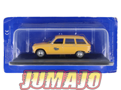 PTT58 Voiture 1/43 Atlas VEHICULES POSTAUX : PEUGEOT 204 Break 1969