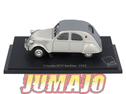 PTT59 Voiture 1/43 Atlas VEHICULES POSTAUX : CITROËN 2CV Berline 1952