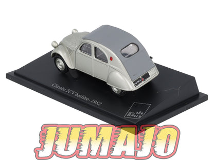 PTT59 Voiture 1/43 Atlas VEHICULES POSTAUX : CITROËN 2CV Berline 1952