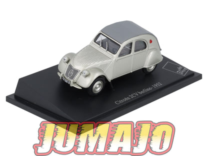 PTT59 Voiture 1/43 Atlas VEHICULES POSTAUX : CITROËN 2CV Berline 1952