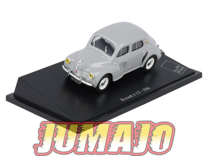 PTT5 Voiture 1/43 Atlas VEHICULES POSTAUX : RENAULT 4CV 1946