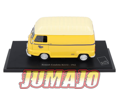 PTT8 Voiture 1/43 Atlas VEHICULES POSTAUX : RENAULT Estafette H2 R2132 1962