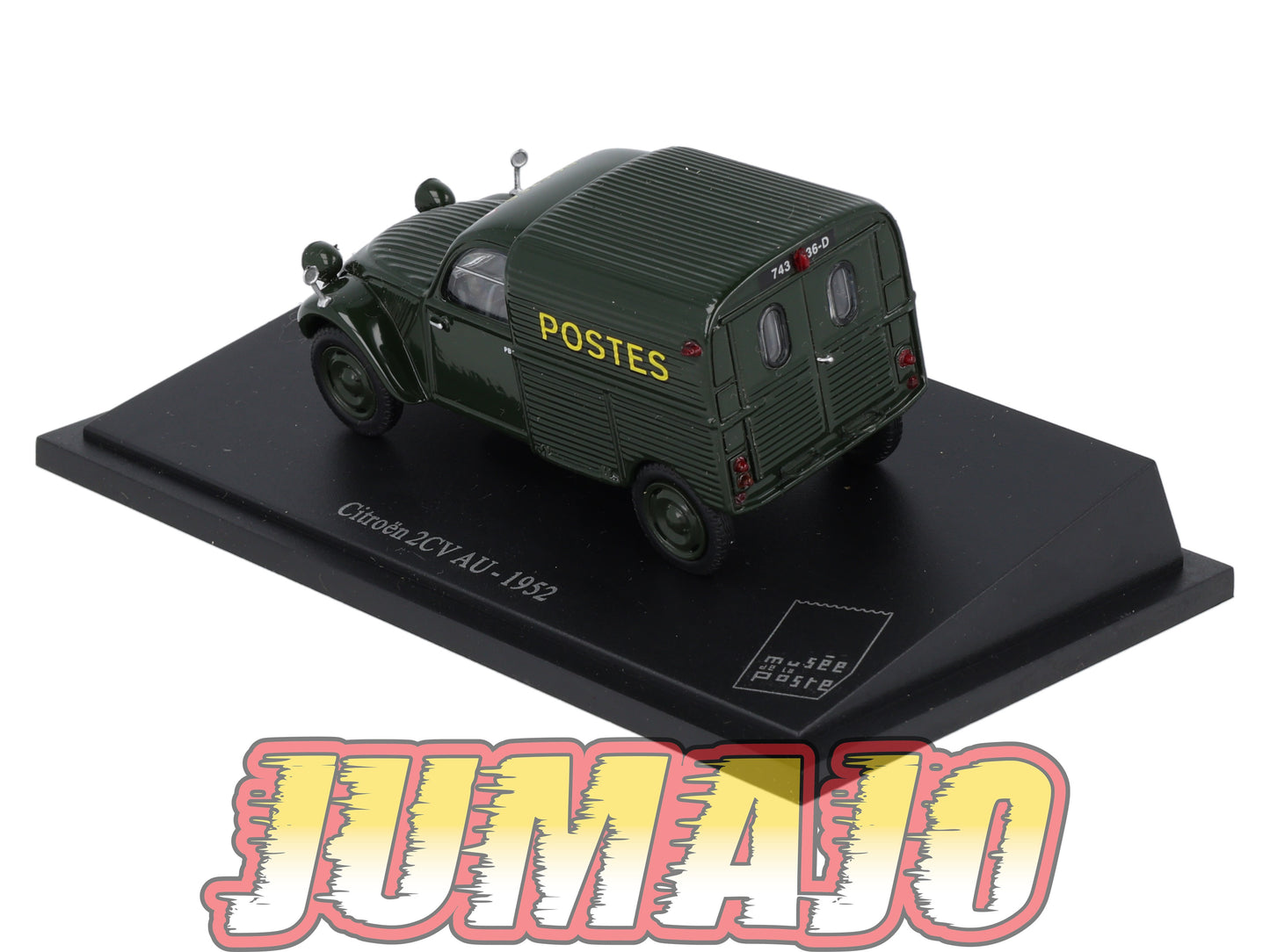 PTT9 Voiture 1/43 Atlas VEHICULES POSTAUX : CITROËN 2CV AU 1952