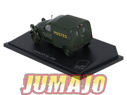 PTT9 Voiture 1/43 Atlas VEHICULES POSTAUX : CITROËN 2CV AU 1952