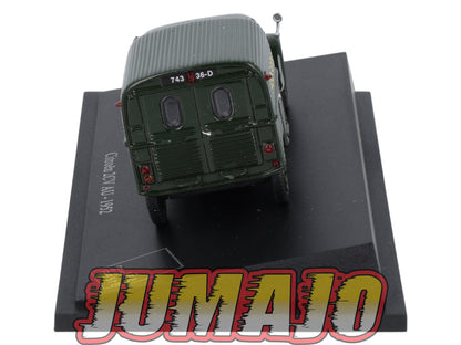 PTT9 Voiture 1/43 Atlas VEHICULES POSTAUX : CITROËN 2CV AU 1952