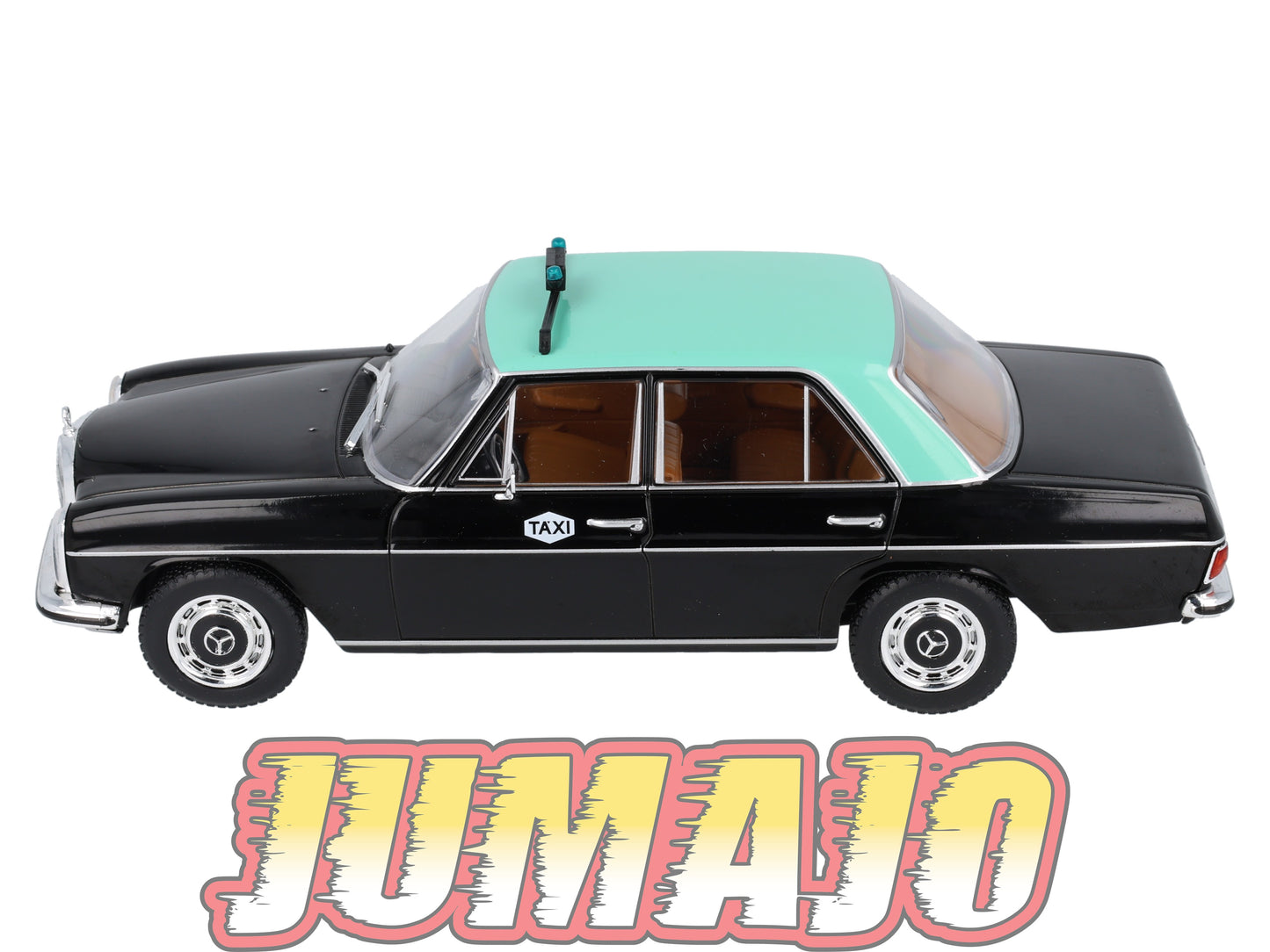 PTVQ804 Voiture 1/24 SALVAT Models : MERCEDES-Benz W115 200D Taxi CADEAU