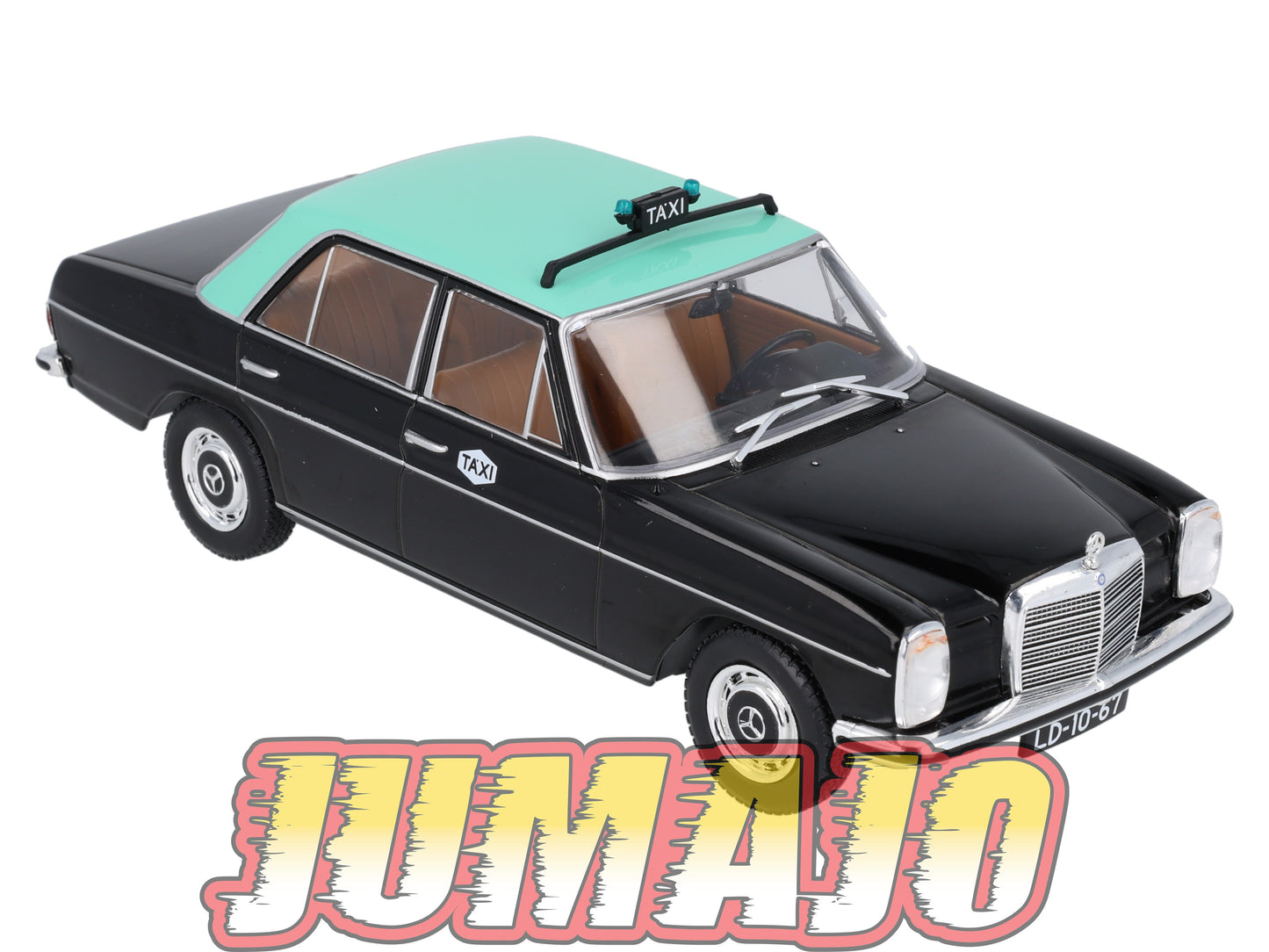 PTVQ804 Voiture 1/24 SALVAT Models : MERCEDES-Benz W115 200D Taxi CADEAU