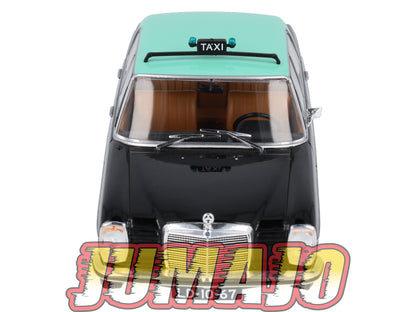 PTVQ804 Voiture 1/24 SALVAT Models : MERCEDES-Benz W115 200D Taxi CADEAU