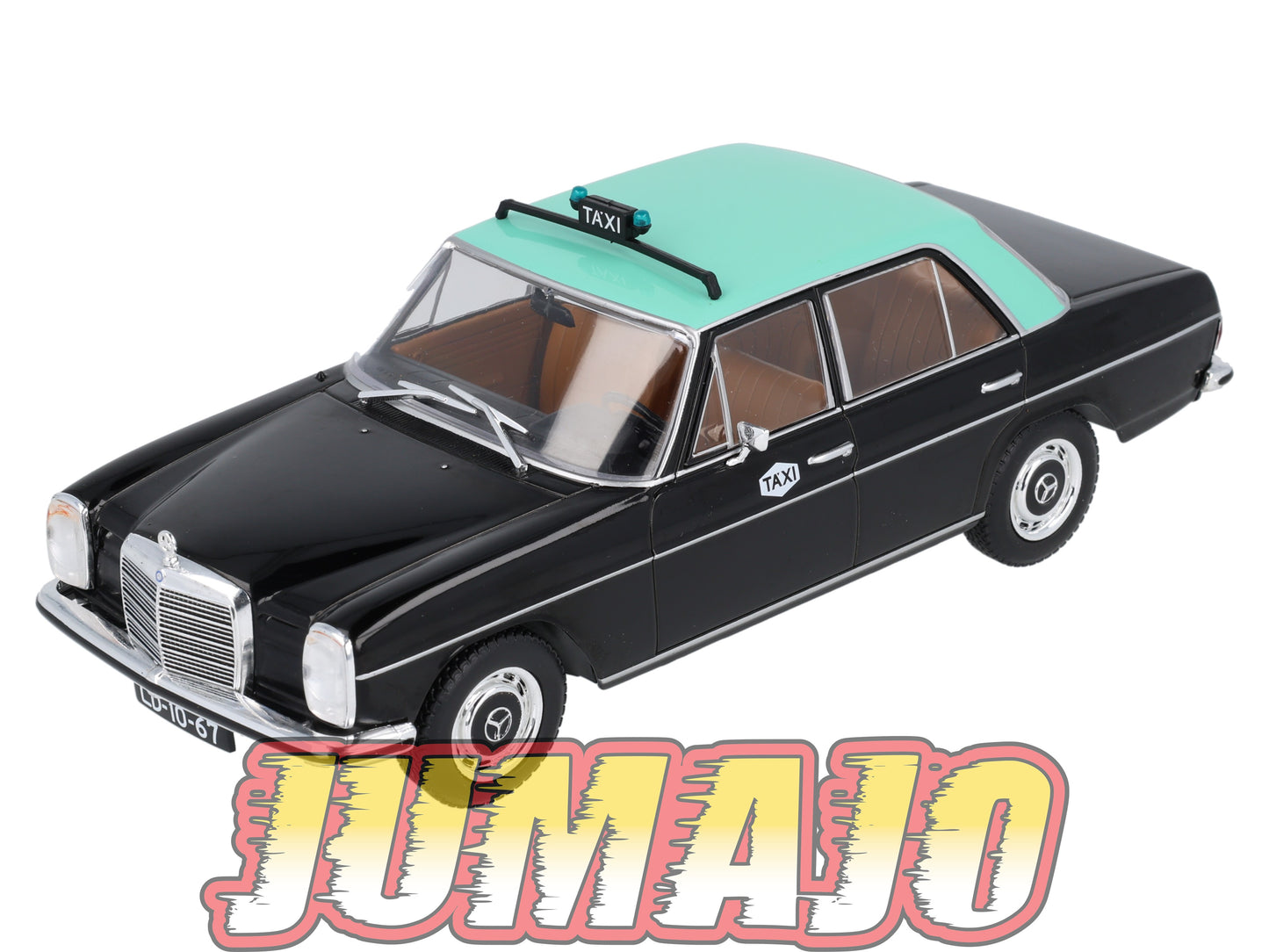 PTVQ804 Voiture 1/24 SALVAT Models : MERCEDES-Benz W115 200D Taxi CADEAU