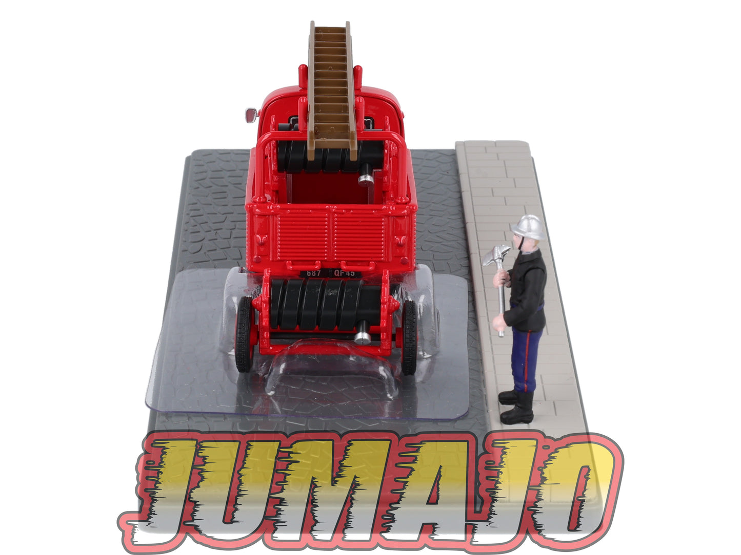 PU19 Voiture 1/43 ELIGOR Petits Utilitaires CITROEN 2CV Pick Up AZU-B Sapeurs Pompiers