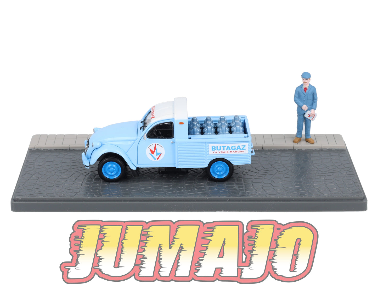 PU21 Voiture 1/43 ELIGOR Petits Utilitaires CITROEN 2CV Pick Up AK 350 Livreur De Gaz