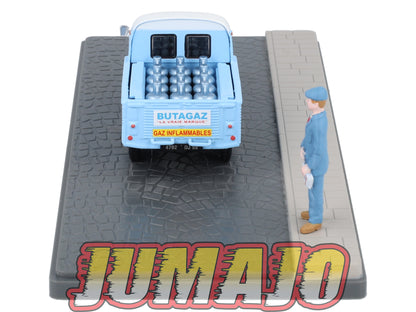PU21 Voiture 1/43 ELIGOR Petits Utilitaires CITROEN 2CV Pick Up AK 350 Livreur De Gaz