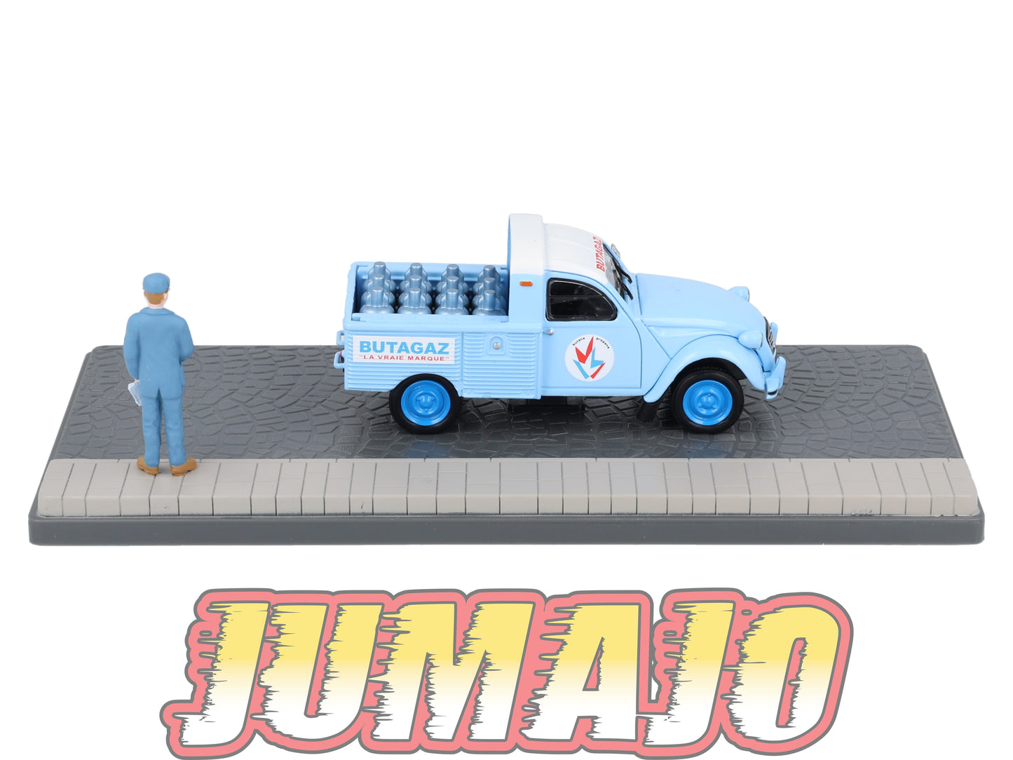 PU21 Voiture 1/43 ELIGOR Petits Utilitaires CITROEN 2CV Pick Up AK 350 Livreur De Gaz
