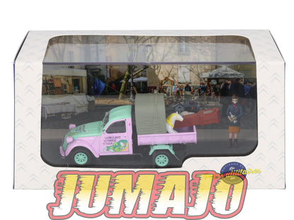 PU27 Voiture 1/43 ELIGOR Petits Utilitaires CITROEN 2CV Pick UP AKS 400 Brocanteur