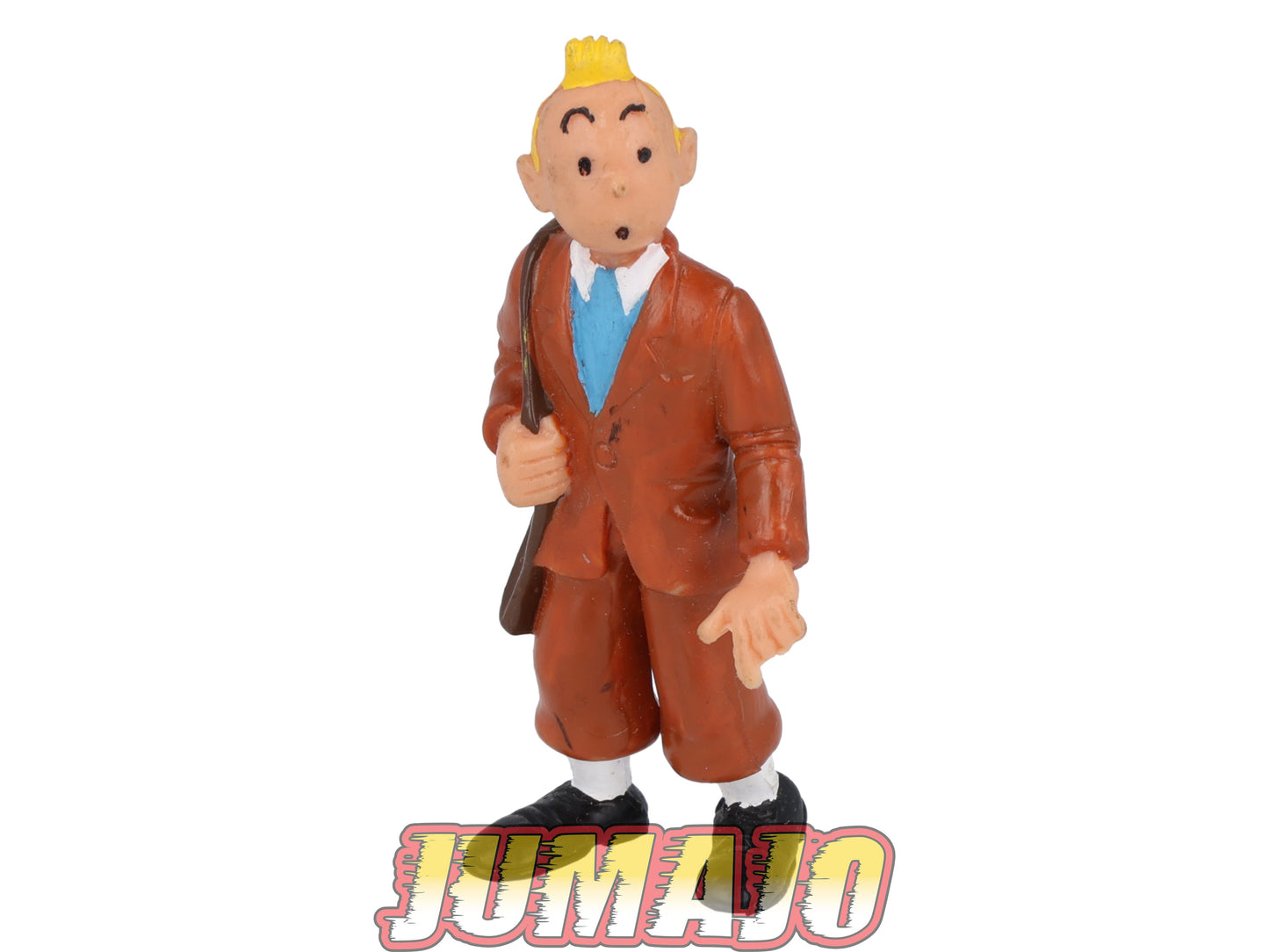 PVC11 1 figurine PVC COMICS SPAIN 7cm : Tintin fusil