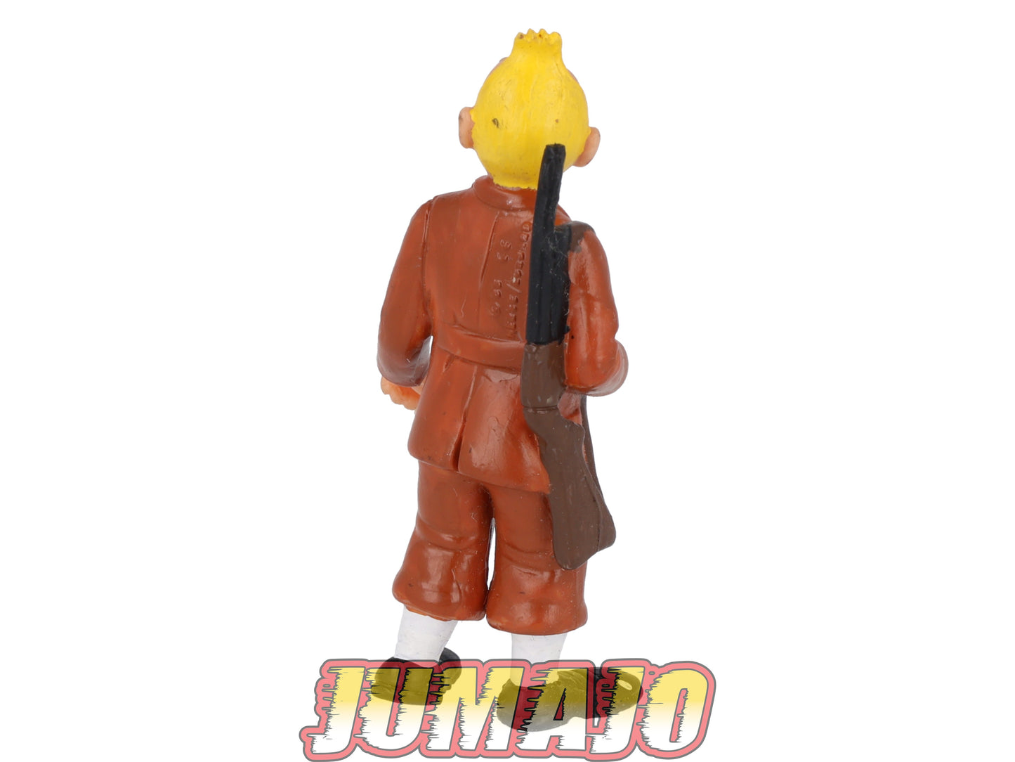 PVC11 1 figurine PVC COMICS SPAIN 7cm : Tintin fusil