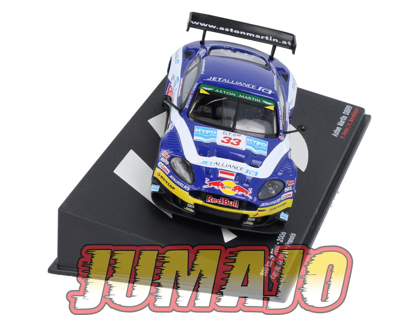 PVI10 1/43 IXO Altaya 24h du Mans : ASTON MARTIN DBR9 2006 P Peter #33