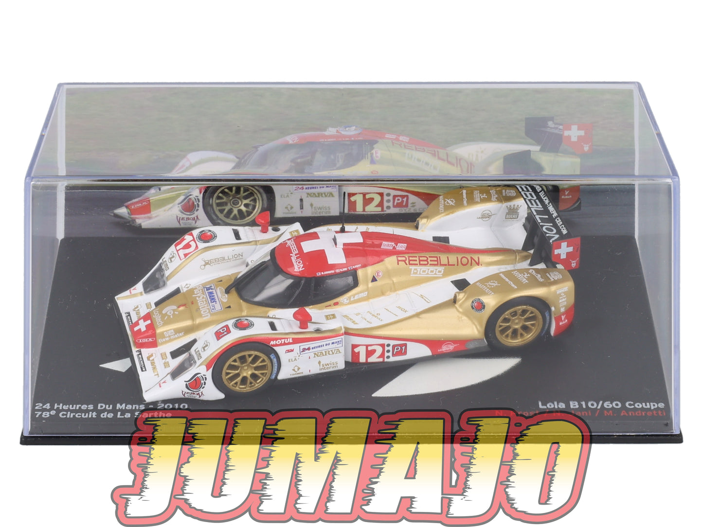 PVI12 1/43 IXO Altaya 24H du Mans : LOLA B10/60 Coupe 2010 N.Prost #12